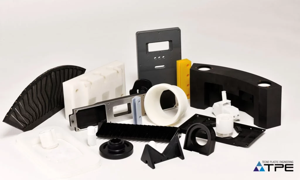 Componenti in pvc su misura